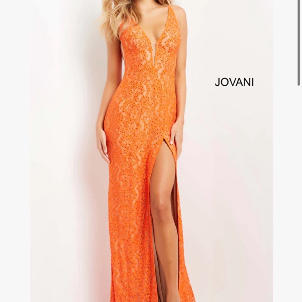 Jovani Lace Evening Gown (IN PINK!)